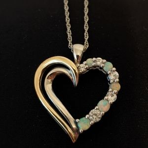 Sterling Silver Heart Necklace